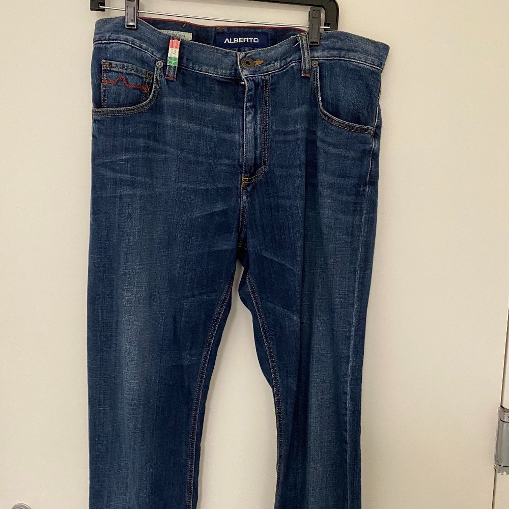 Alberto indigo stone washed jeans